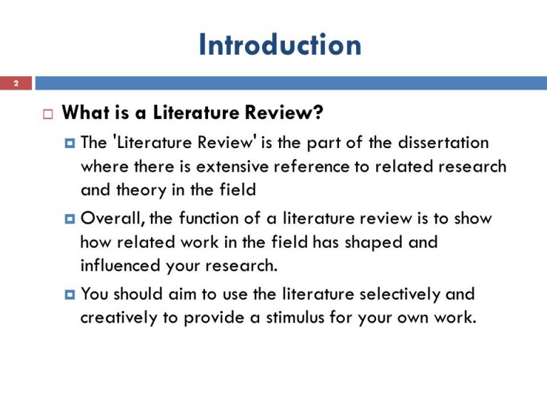澳洲Paper代写 what is a literature review