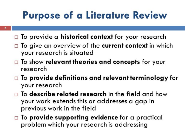 澳洲paper代写 Purpose of a Literature Review
