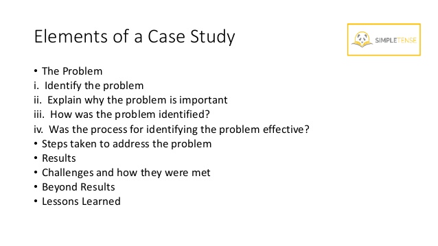 澳洲作业代写 elements of case study